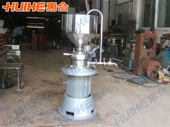 精美展示JML-120立式膠體磨實拍圖,讓客戶更直觀的了解我們的產品!