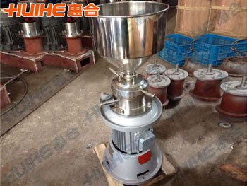 精美展示JML-100立式膠體磨實拍圖,讓客戶更直觀的了解我們的產品!