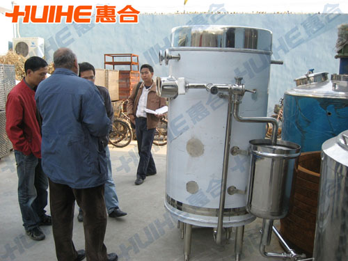 巴基斯坦驗貨UHT超高溫瞬時滅菌機(jī)