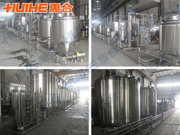 牛奶生產線成品圖