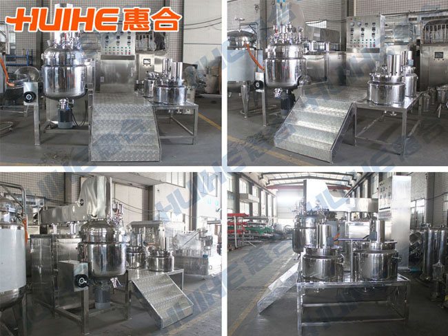 膏霜真空乳化成套設(shè)備成品圖
